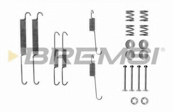 BREMSI SK0754 Комплектуючі, гальмівна колодка