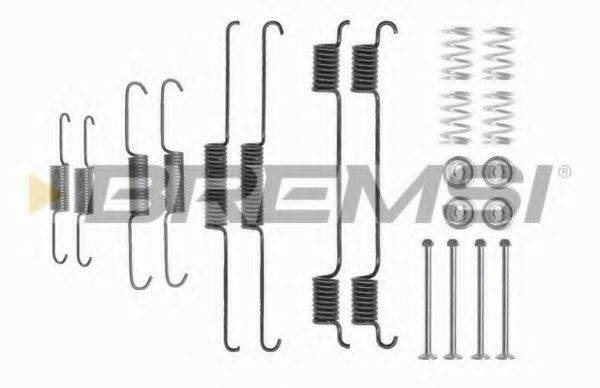 BREMSI SK0817 Комплектуючі, гальмівна колодка