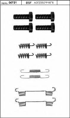 BSF 00721 Комплектуючі, стоянкова гальмівна система