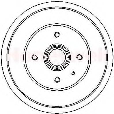 BENDIX 329023B Гальмівний барабан