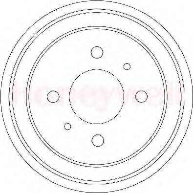 BENDIX 329044B Гальмівний барабан