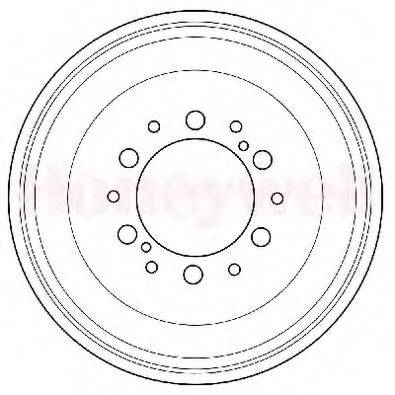 BENDIX 329091B Гальмівний барабан