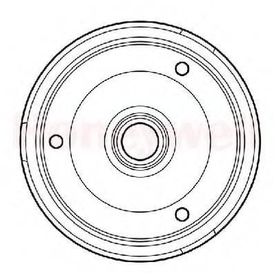 BENDIX 329098B Гальмівний барабан