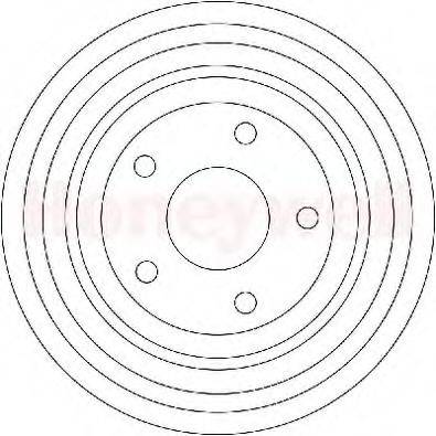 BENDIX 329181B Гальмівний барабан