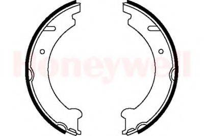 BENDIX 361941B Комплект гальмівних колодок, стоянкова гальмівна система