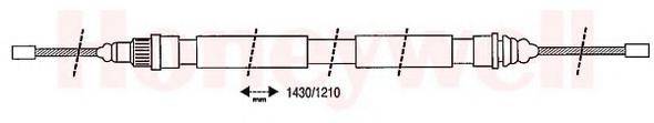 BENDIX 431216B Трос, стоянкова гальмівна система