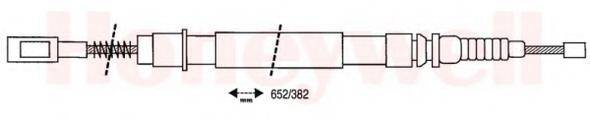 BENDIX 431241B Трос, стоянкова гальмівна система