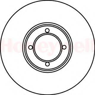 BENDIX 561069B гальмівний диск