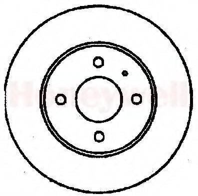 BENDIX 561179B гальмівний диск