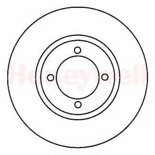 BENDIX 561218B гальмівний диск