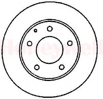 BENDIX 561664B гальмівний диск