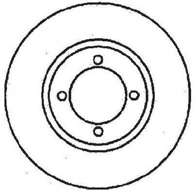 BENDIX 561097B гальмівний диск