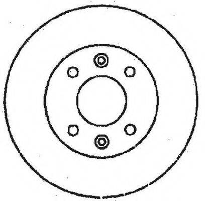 BENDIX 561364B гальмівний диск