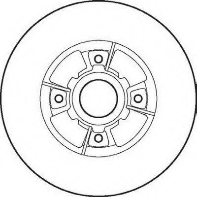 BENDIX 561968B гальмівний диск