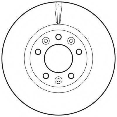 BENDIX 562733BC гальмівний диск