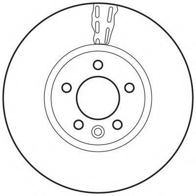 BENDIX 562739BC гальмівний диск