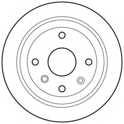 BENDIX 562740BC гальмівний диск