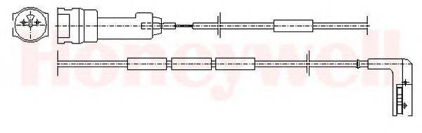 BENDIX 581338 Сигналізатор, знос гальмівних колодок