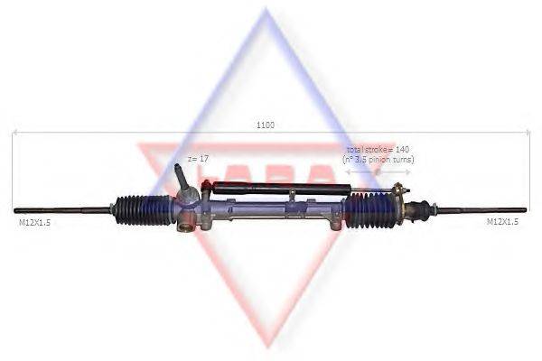 LA.R.A. 240004 Рульовий механізм