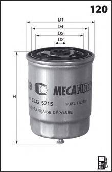 LUCAS FILTERS LFDS148 Паливний фільтр