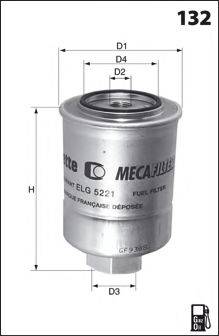 LUCAS FILTERS LFDS192 Паливний фільтр