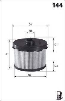 LUCAS FILTERS LFDE104 Паливний фільтр