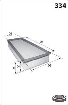 LUCAS FILTERS LFAF278 Повітряний фільтр