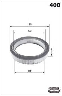 LUCAS FILTERS LFAF374 Повітряний фільтр