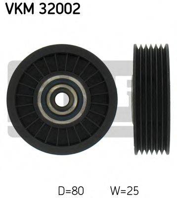 SKF VKM32002 Паразитний / провідний ролик, полікліновий ремінь