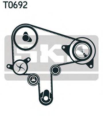 SKF VKMA94919 Комплект ременя ГРМ