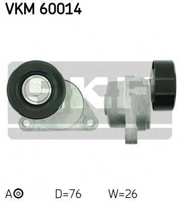 SKF VKM60014 Натяжний ролик, полікліновий ремінь