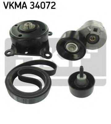 SKF VKMA34072 Полікліновий ремінний комплект