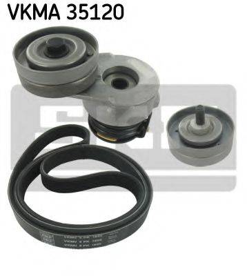 SKF VKMA35120 Полікліновий ремінний комплект