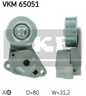 SKF VKM65051 Натяжний ролик, полікліновий ремінь