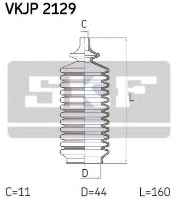 SKF VKJP2129 Комплект пильника, рульове керування