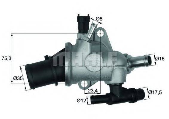 BEHR TI14283 Термостат, охолоджуюча рідина