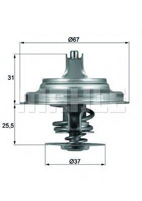 BEHR TX2587D Термостат, охолоджуюча рідина