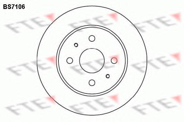 FTE BS7106 гальмівний диск