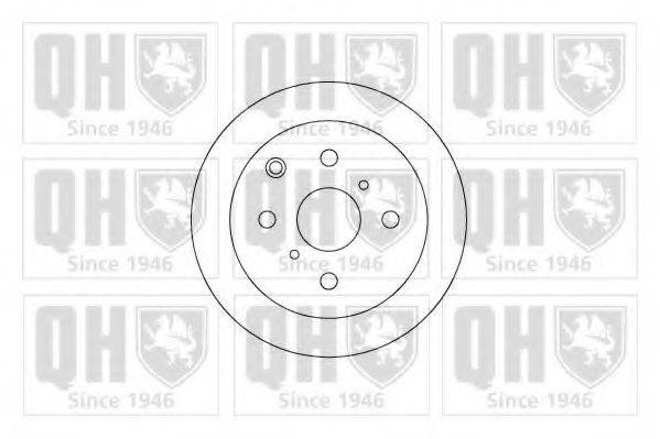 QUINTON HAZELL BDC3904 гальмівний диск