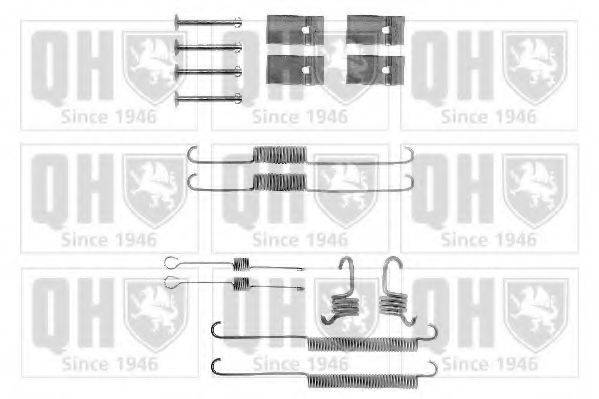 QUINTON HAZELL BFK282 Комплектуючі, гальмівна колодка