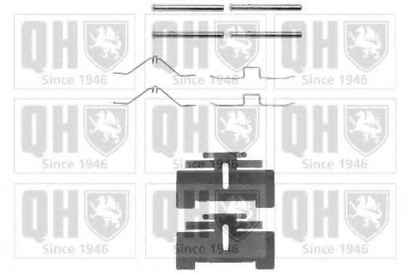 QUINTON HAZELL BFK712 Комплектуючі, колодки дискового гальма