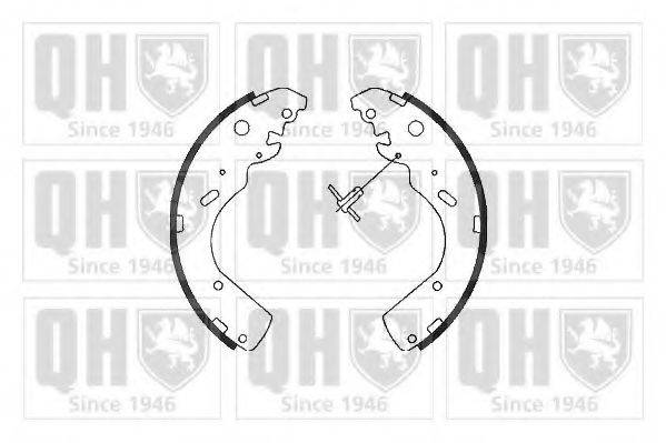 QUINTON HAZELL BS1104 Комплект гальмівних колодок