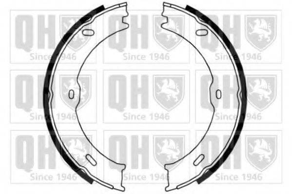QUINTON HAZELL BS1182 Комплект гальмівних колодок, стоянкова гальмівна система