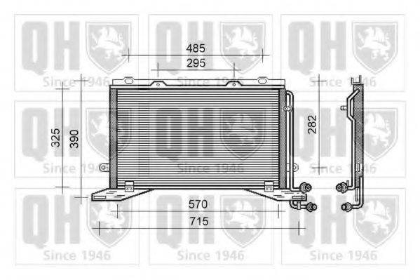 QUINTON HAZELL QCN292 Конденсатор, кондиціонер