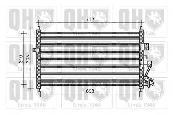 QUINTON HAZELL QCN394 Конденсатор, кондиціонер