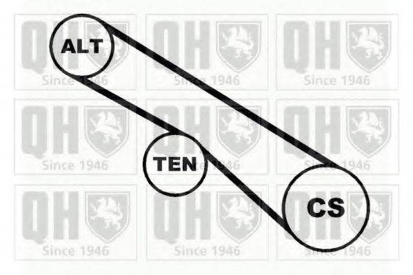 QUINTON HAZELL QDK48 Полікліновий ремінний комплект