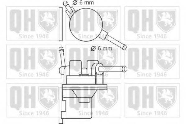 QUINTON HAZELL QFP176 Паливний насос