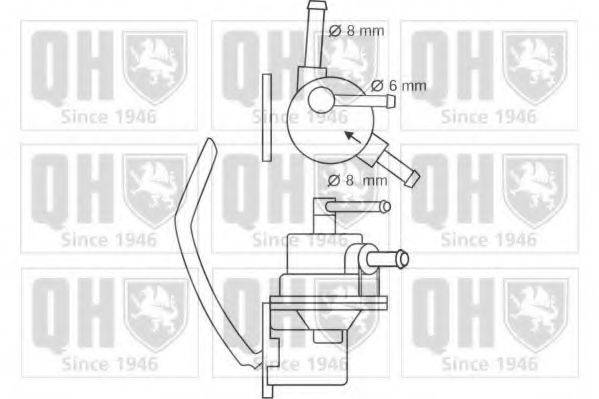 QUINTON HAZELL QFP256 Паливний насос