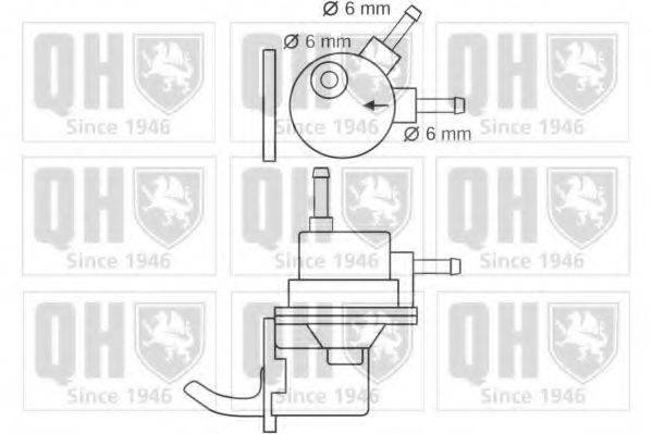 QUINTON HAZELL QFP48 Паливний насос