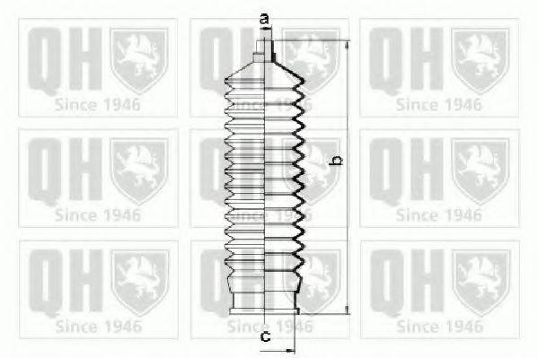 QUINTON HAZELL QG1032 Комплект пильника, рульове керування